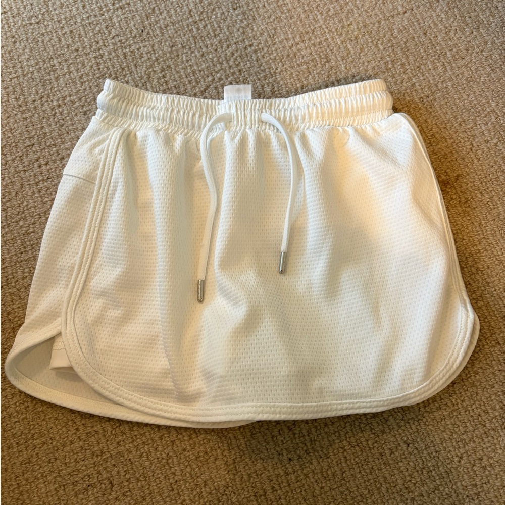 Hanna Andersson White Kids Skirt
